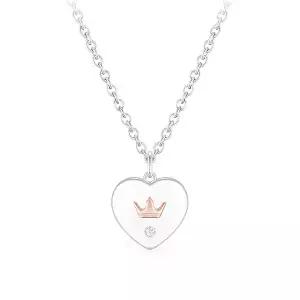 [탄생석/각인 주문제작] Tiara Kids 미아방지 목걸이 (JJK1NQ1BF752SC340)