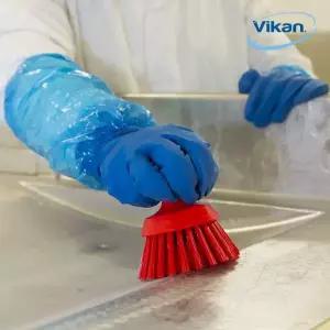 [바이칸] 원형청소솔 욕실바닥 주방 소쿠리 강판 찌든표면 청소솔