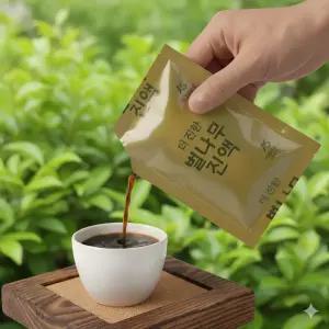 벌나무즙 진액60팩(105ml)더진한 자연산 엑기스 포장지에 원재료표시  정품제품