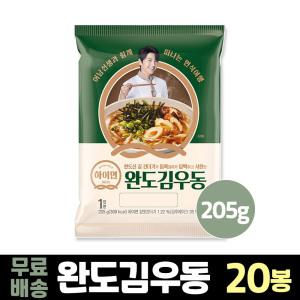 (삼립우동) 삼립 하이면 완도김우동 205g x 20봉