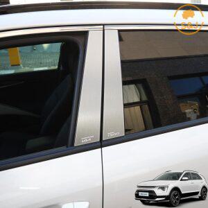 디올뉴 니로 SG2 B필러 기둥 몰딩 메탈 플레이트