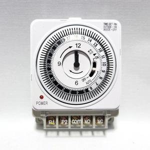 국산 아날로그 타임 스위치 16A 전압형 접점형 간판 타이머 전기 절전 BK