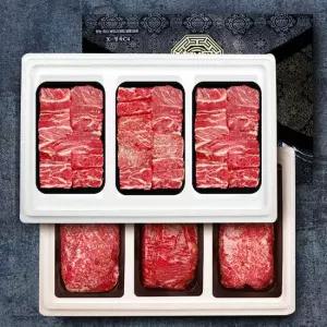 횡성한우 가족7호 갈비3 불고기 국거리 장조림 한우선물세트 3.3kg