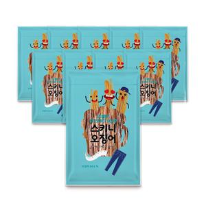 한양식품 꽃보다오징어 스키니오징어 35g 10개