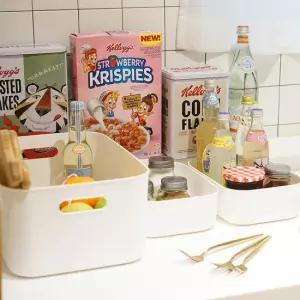 로코스 리빙박스 옷 수납 정리함 바스켓 M 1+1 총 2개