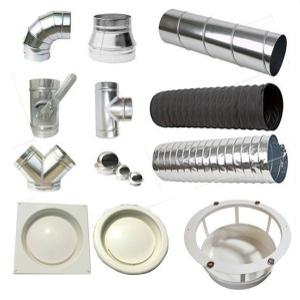 함석 덕트 난로연통 부속자재 후렉시블 주름관