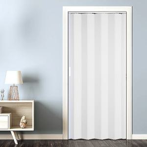 자바라 홀딩도어 자바라문 접이식문 칸막이문 투명 방염 커튼 이중화이트