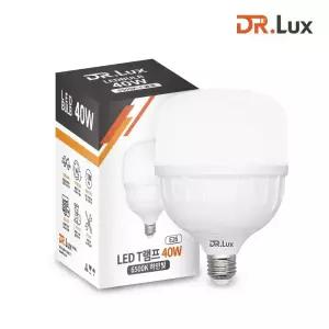 닥터룩스 고용량 LED 전구 T램프 40W E26 일반소켓