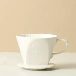 [칼리타] 102 도자기 드리퍼 화이트 2-4인용