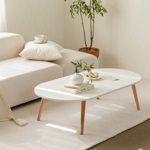 [우드레이]핀우드 좌식 원목 거실테이블