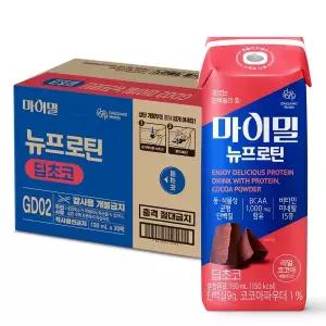 [롯데백화점]대상웰라이프 [대상웰라이프] 마이밀 마시는 뉴프로틴 딥초코 (190ml x 30팩)