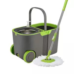 업그레이드 2세대 스핀 회전걸레 통돌이걸레 물밀대 대걸레짤순이 스핀청소기 밀대 13L 대용량