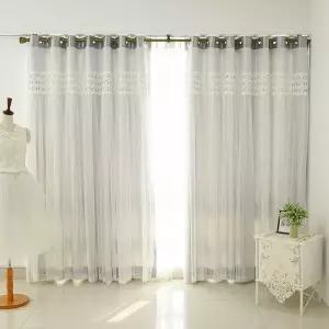 [NS홈쇼핑]이너스 코지레이스 아일렛 암막커튼 2종 340x230[33364136]