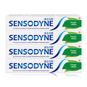 센소다인 후레쉬 치약 100g x 4개