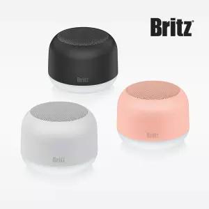브리츠 BA-MQ1 휴대용 블루투스 스피커 마그네틱 무드등 C타입 소형 미니 캠핑 TF슬롯