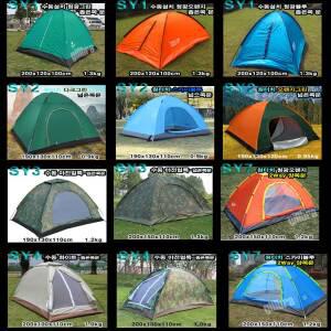 1인용텐트  1-2인용 2인용 방수 원터치 낚시 캠핑 차박