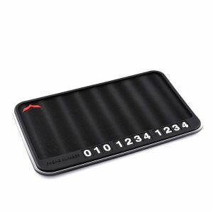 주차 알림 전화 번호판 패드 논슬립 자동차 연락처