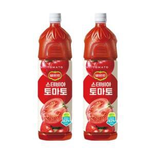 델몬트 스테비아 토마토 주스 1.5L 낱개 / 3페트