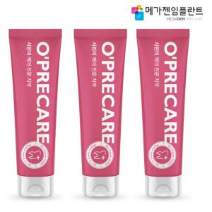 3SET 메가젠 오프리케어 닥터 시린이 플러스 케어 치약 100g 인산삼칼슘 치과치약