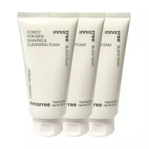 이니스프리 포레스트 포맨 쉐이빙 앤 클렌징폼 150g x3개