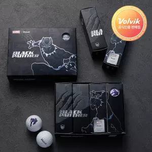 Volvik 볼빅 블랙팬서 스페셜 에디션 골프공 1더즌 (12구)