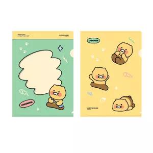 카카오프렌즈 춘식이 엘자화일 10개 / L홀더 ch 