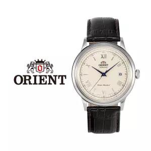 오리엔트 밤비노 Bambino V2 크림 남성 클래식 오토매틱 가죽 패션 시계 TAC00009N0