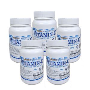 영국 DSM 비타민C 1kg(200g 통 5개)/다소미아/다소모아