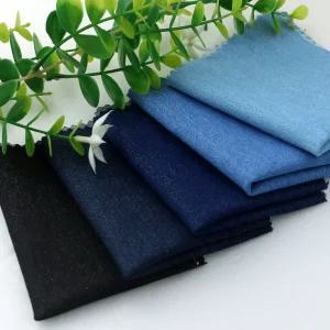 [동대문의류원단]스판 데님원단 면소재 봄가을용 청바지 청스커트 자켓 원피스 에코백