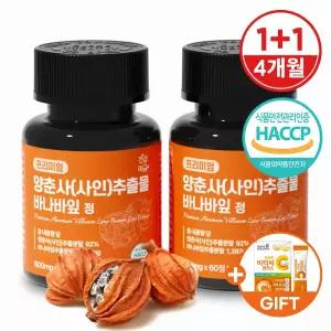 양춘사 추출물 바나바잎 효능 프리미엄 정 2병(4개월분)