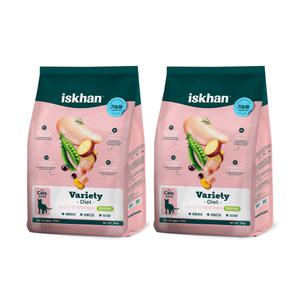 이즈칸 캣 버라이어티 다이어트, 5kg, 2개