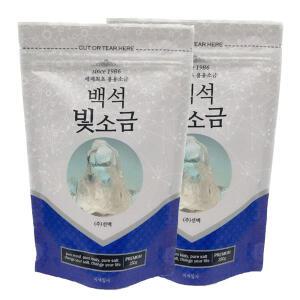 백석빛소금 반찬및조리용 250gx2개