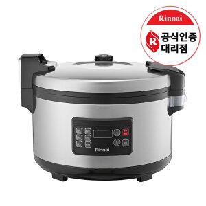 린나이 전기밥솥 대용량 전기식 취반기 40인용 식당 급식소 교회 사찰 RR-40E