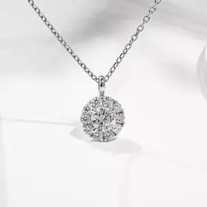 [샤밍주얼리]5부 다이아 몬드 목걸이 천연 우신 G VVS1 VG 트윙클 프러포즈 결혼 기념일 선물