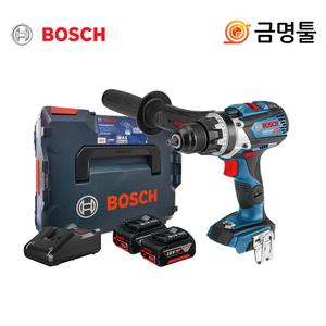 보쉬 GSR18V-110C 충전드릴 18V 5.0AH 2팩 BL모터 2단속도조절 13mm메탈척