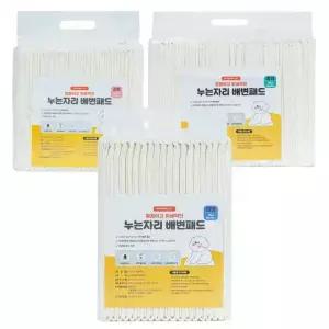 [누는자리] 배변패드 강아지 애견패드 소형/중형/대형 모음전(18g~80g)