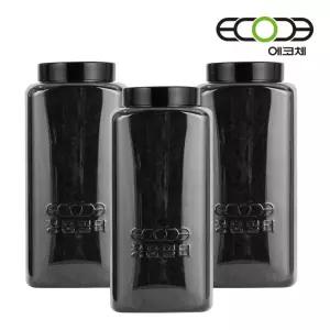 정품 에코체 음식물처리기 활성탄 리필필터 3개 ECC-800 ECC-888 전용