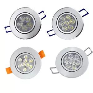 시그마 LED MR16 3인치 5W 7W 일체형 크롬/백색 (컨버터 포함)