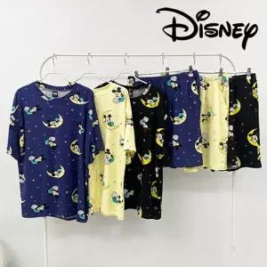 [디즈니]쫀쫀 스판 잠옷 커플 남성 빅사이즈 상하세트 홈웨어