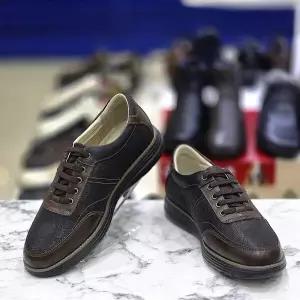 [허시파피]남성 3CM 발 편한 경량 비즈니스 세미 캐주얼화 단화 3MQ576