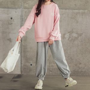 칠리맨투맨조거팬츠세트 초등여아 운동복 트레이닝세트 상하복 추리닝 평상복 캐주얼 맨투맨