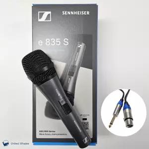 젠하이저 E835 S 유선 마이크 젠하이져 E835S 보컬 다이나믹 마이크 (XLR-55 5M 케이블포함)