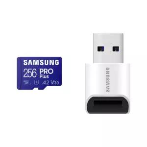 삼성전자 마이크로SD 메모리카드 PRO Plus 256GB + 리더기 MB-MD256SB/WW EL