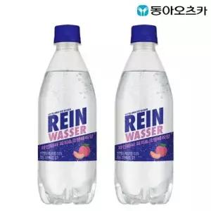 라인바싸 탄산수 PET500ml 40입 피치 크린베리향