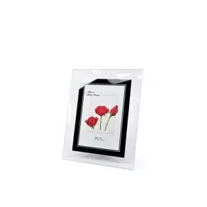 Kimspp 크리스탈액자 8.5x12.5cm 탁상용 유리액자 사진 그림 전시 국산