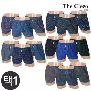 (30%즉시할인) 더끌리오 박서 택1 (3매입) 남자팬티 남성속옷 빅사이즈 CMT