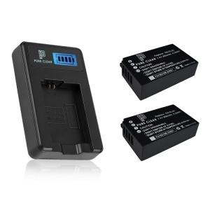 퓨어클리어 니콘 EN-EL20 호환배터리2+충전기1 P1100 J3 J2 J1 V3 S1 P1000 AW1 P950 A