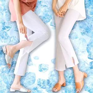 [그로우앤더]아이스 엣지 슬릿 포인트 8부 부츠컷