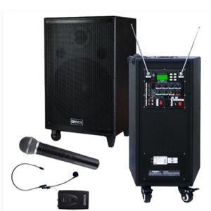 (그레이스) 이동형앰프 무선마이크 강의실 야외행사 법당 관공서 강당 마이크 블루투스 앰프스피커/H7I