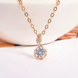 [샤밍주얼리]5부 다이아 목걸이 천연 우신 G VVS1 나에게 반하니 결혼 프로포즈 기념일 선물 예물